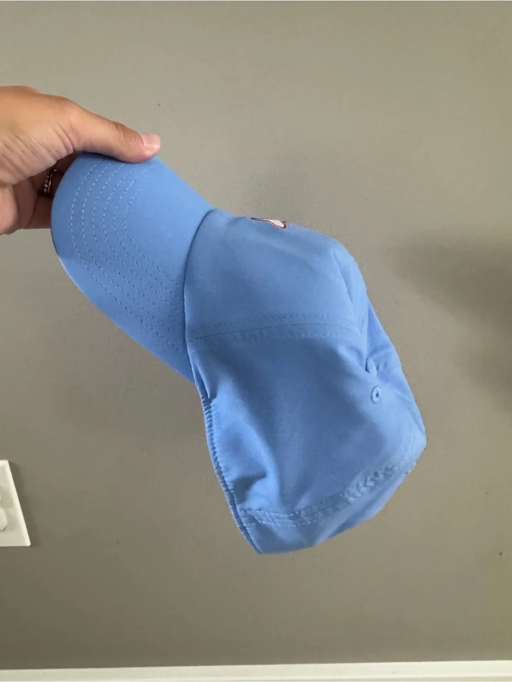 Birddogs Light Blue Baseball Cap with White & Red Logo